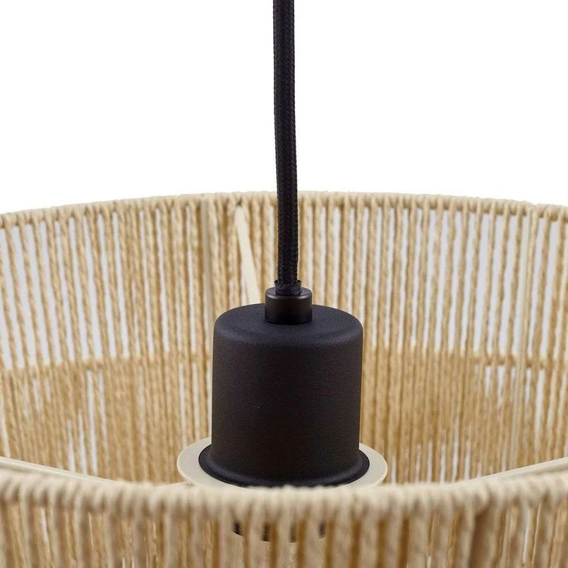 Lindby - Anuva Pendelleuchte Ø45 Natur