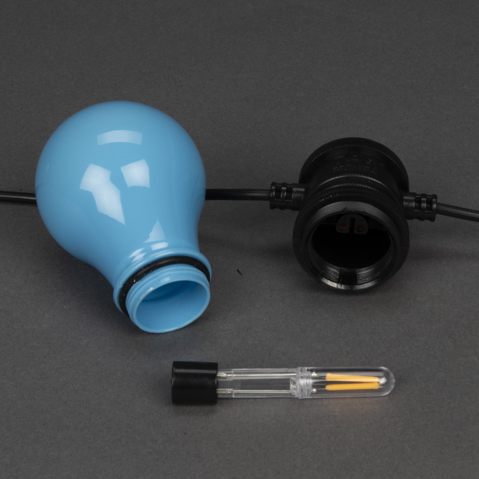 LED lichtketting Party, pastelkleuren, incl. dimmer, IP44 LED lichtketting Party, pastelkleuren, incl. dimmer, IP44