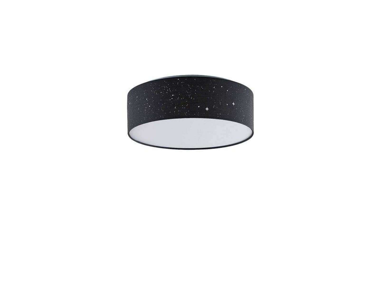 Ellamina LED Plafonieră Ø40 Black - Lindby