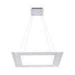 Cosmo LED-Hängeleuchte, alu, 50cm, CCT, Fernbedienung - PURE