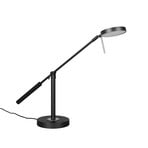 Monza LED stolna lampa, mat crna, visina 52 cm, metalna