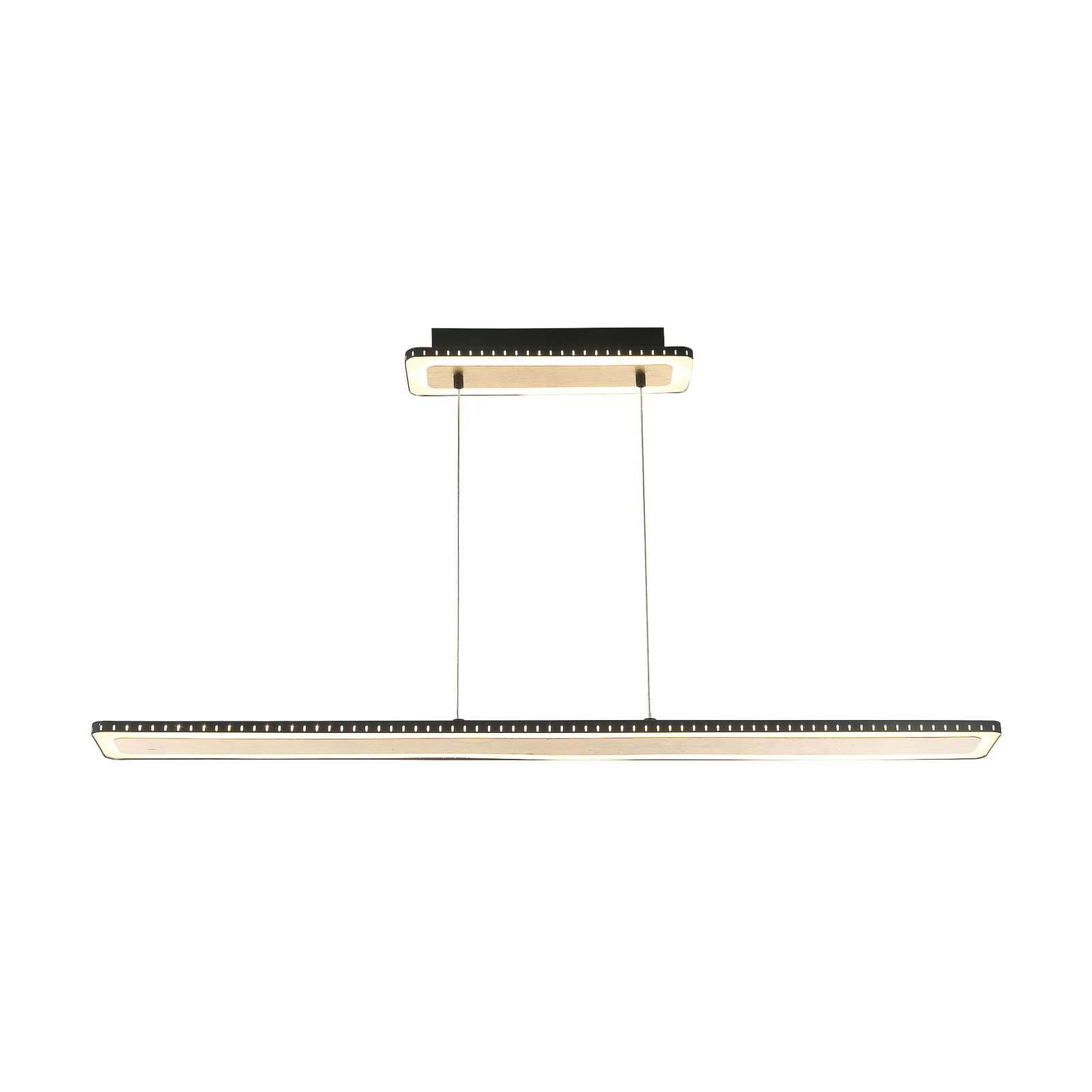 LED hanglamp Solaris 3-step-dim goud 120 cm