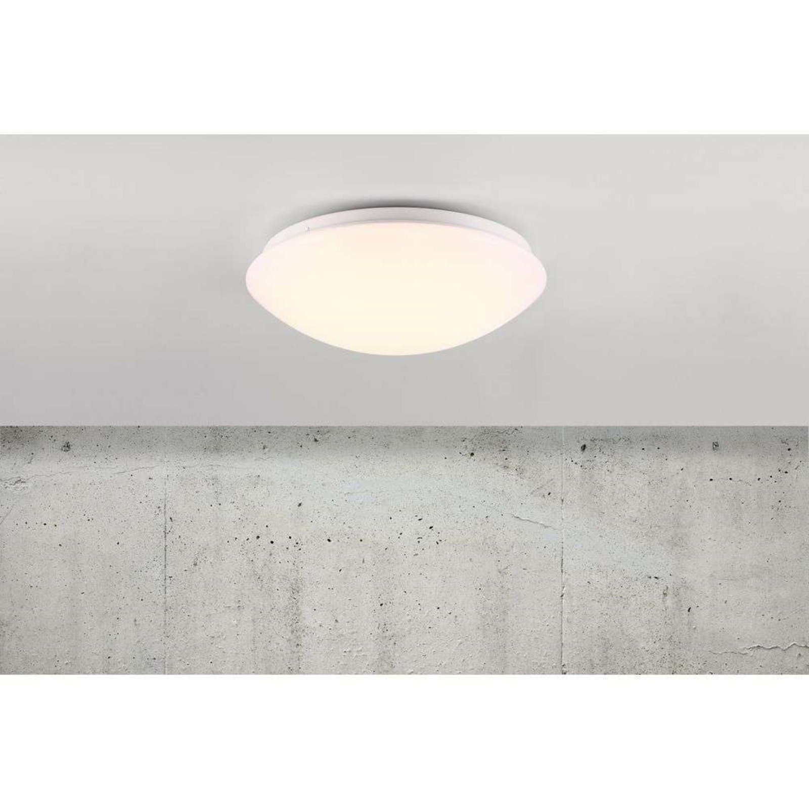 Ask 28 LED Lámpara de Techo IP44 White - Nordlux