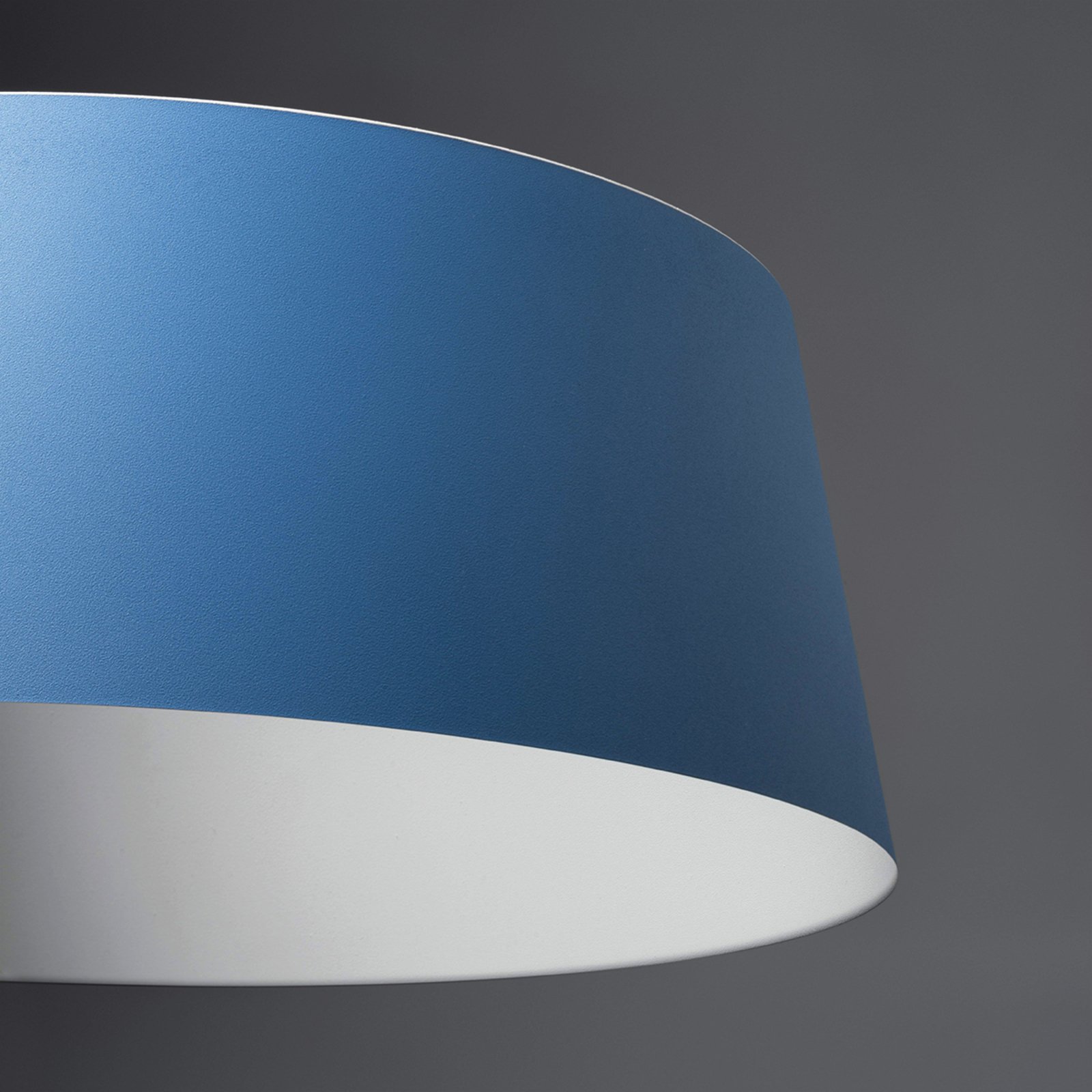 Azurblå designet LED-gulvlampe Oxygen_FL2