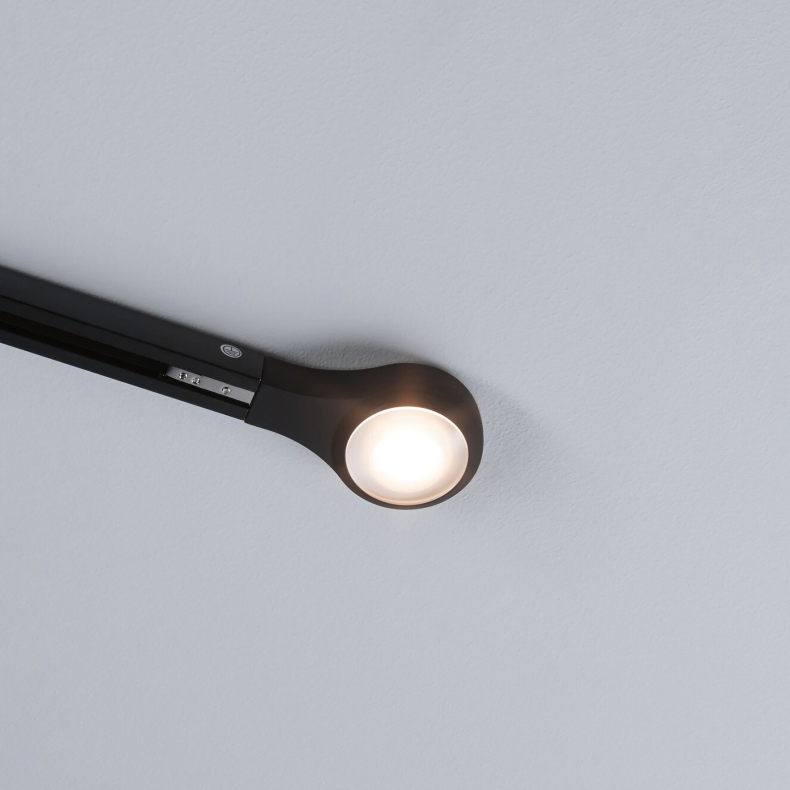 Paulmann URail Endkappe LED-Leuchte 2.700K schwarz