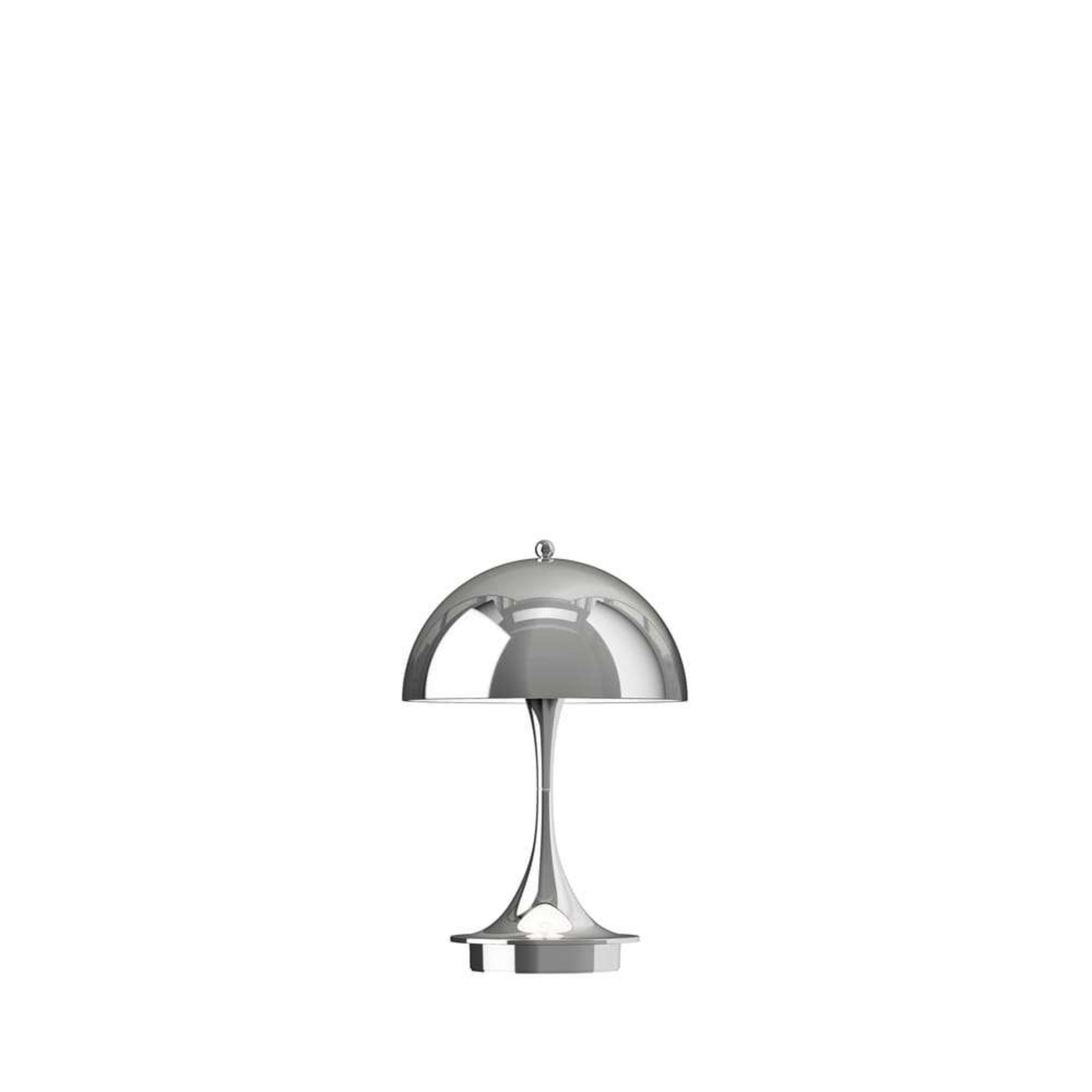 Panthella 160 Portable Table Lamp V3 High Lustre Chrome Plated - Louis Poulsen