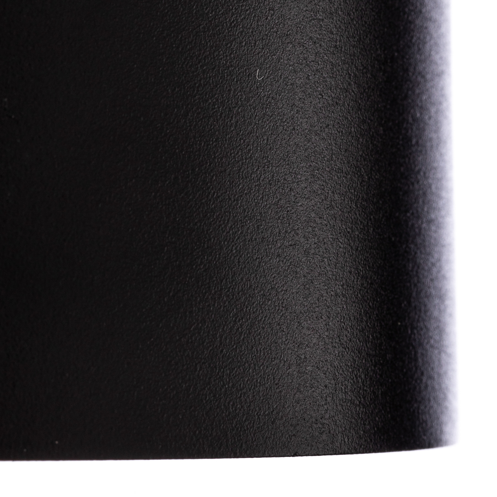 Lindby LED spot Nivoria, 11 x 6,5 cm, zandzwart, 4 stuks