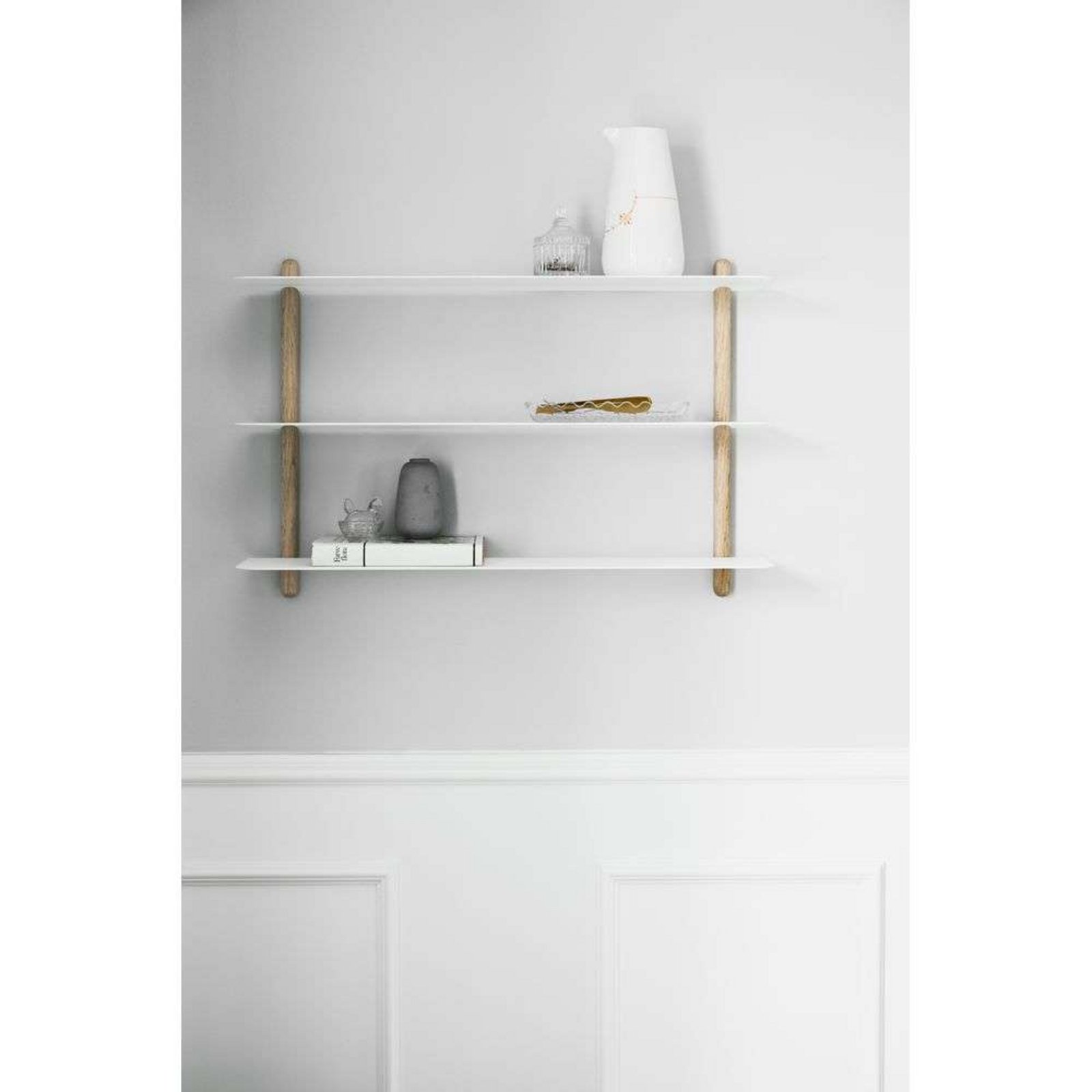 Nivo Shelf A Light Stejar/Alb - GEJST