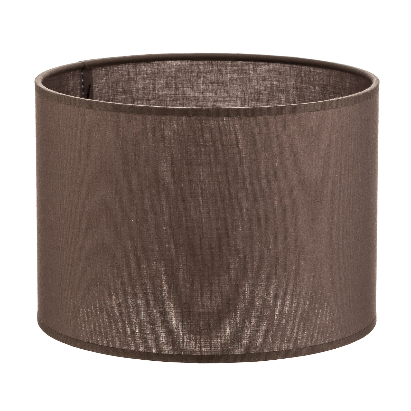 Abat-jour Roller, brun terre, Ø 25cm, H 18cm