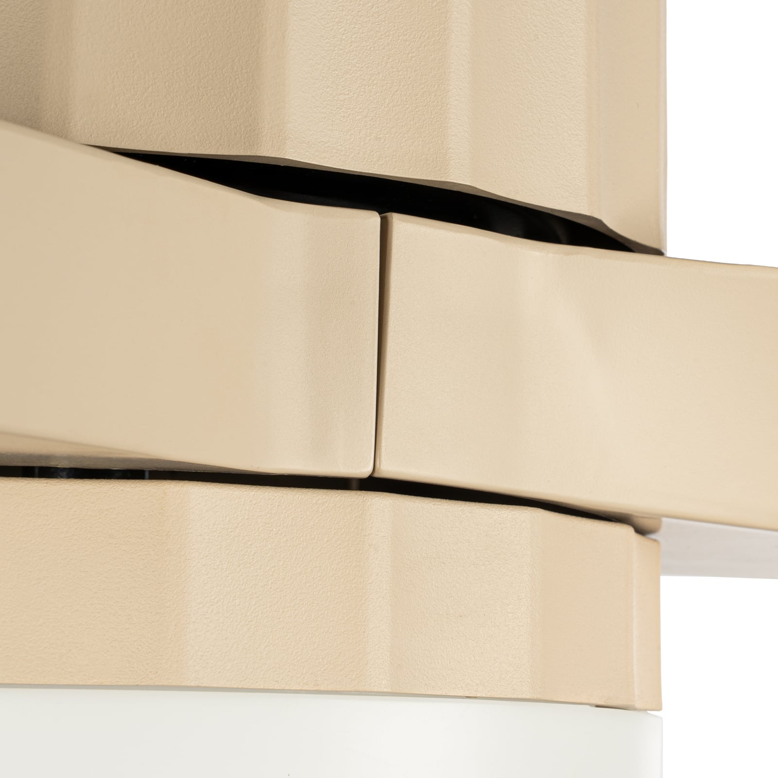 Lucande LED plafondventilator Novri, beige, Ø 132 cm, CCT Lucande LED plafondventilator Novri, beige, Ø 132 cm, CCT