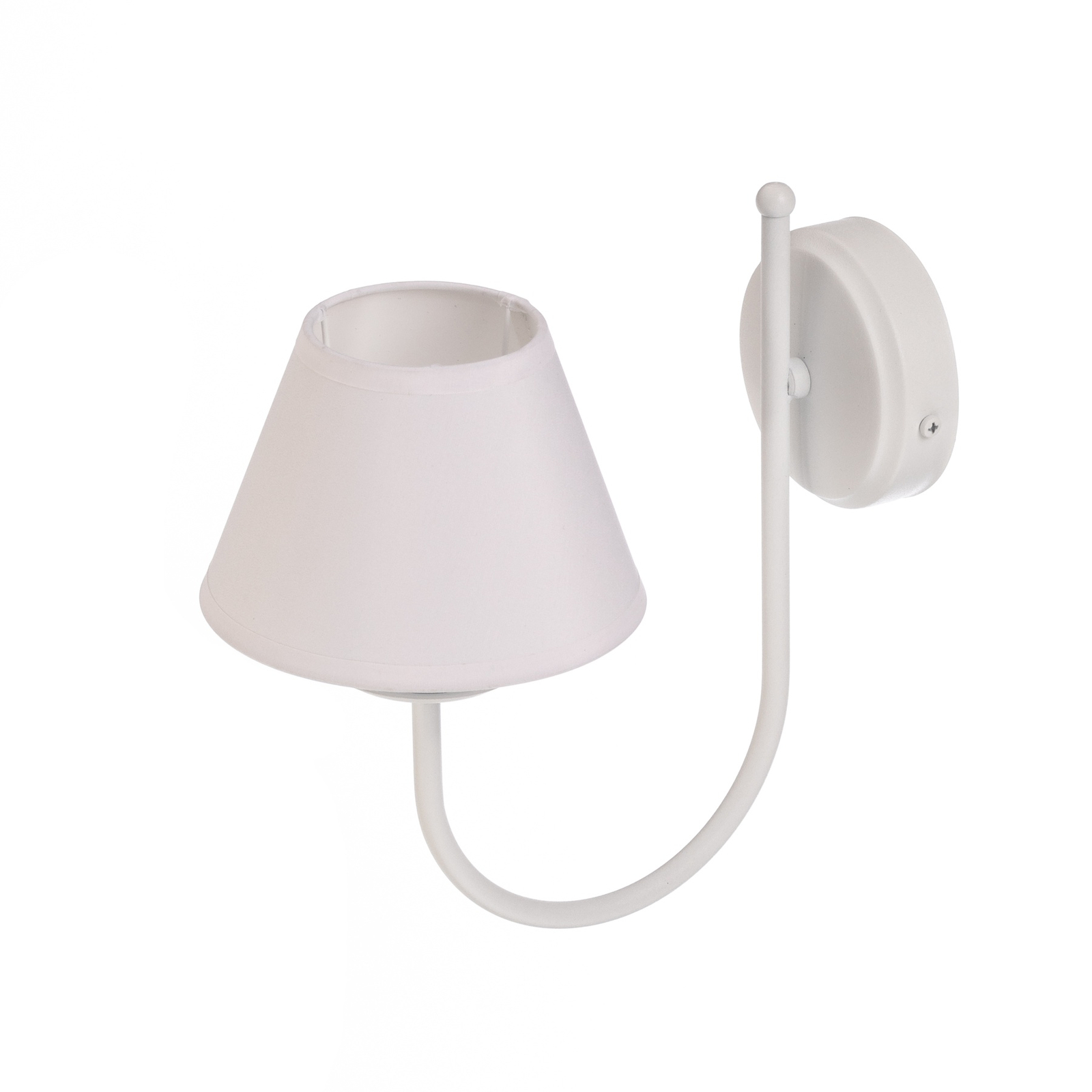 Wandlamp Bona, 1-lamp, wit