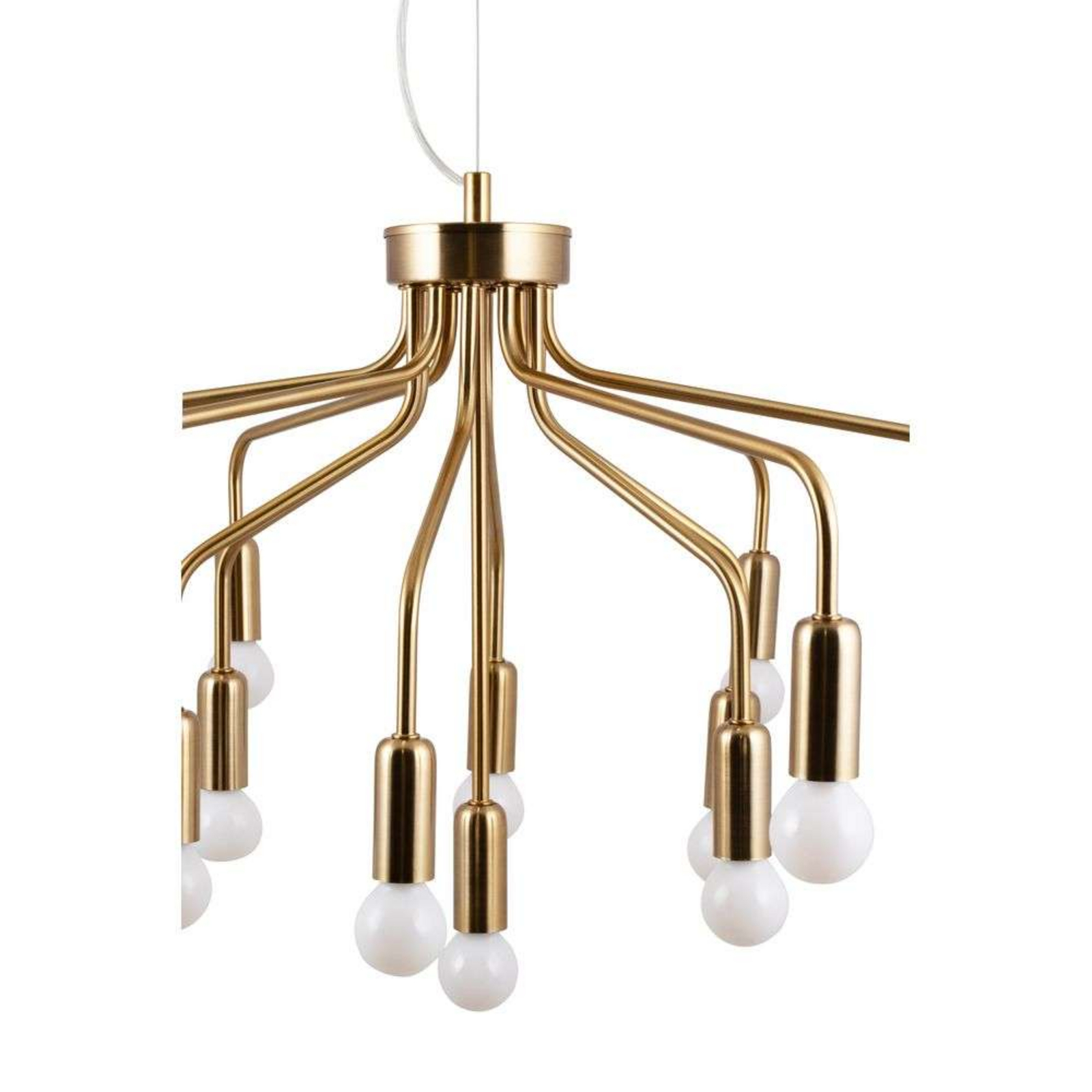 Roots 70 Lustră Pendul Brushed Brass - Globen Lighting