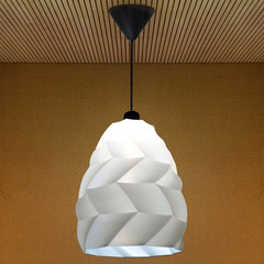 Cocoon rippvalgusti, valge