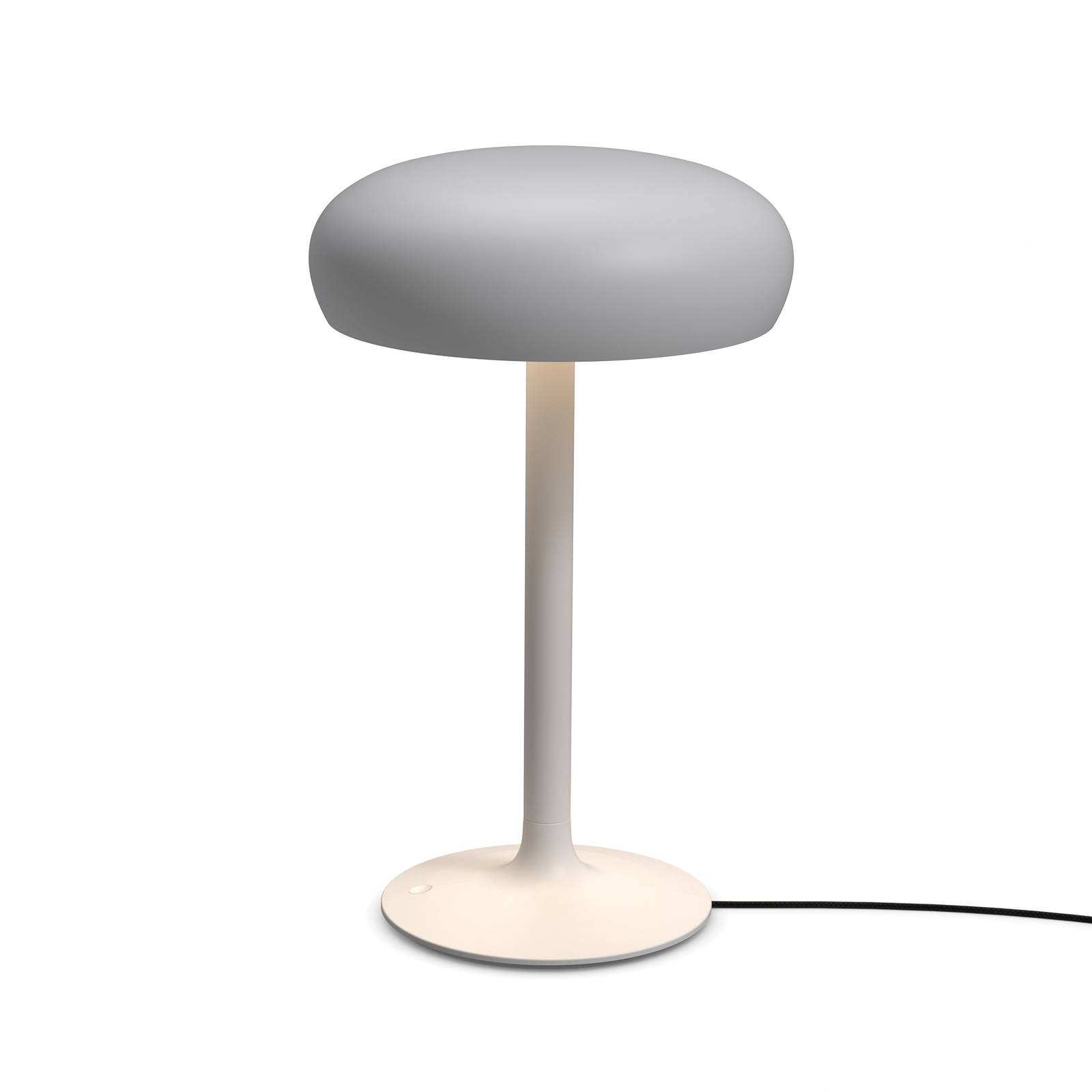 PLEASE WAIT to be SEATED LED-Tischlampe Emendo, grau, dim