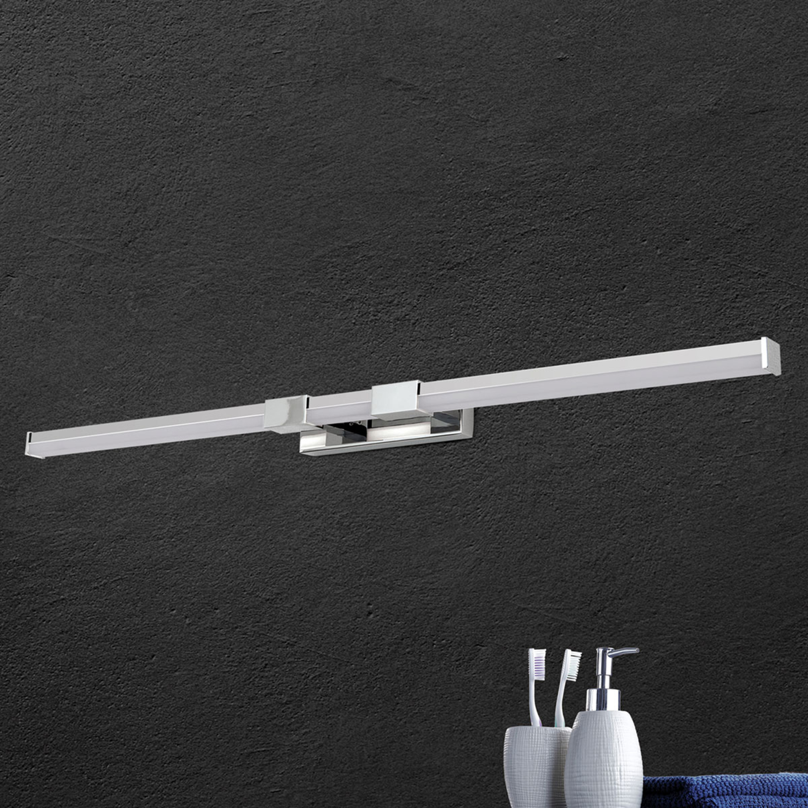 Argo spejllampe til badeværelse med LED 75,5 cm