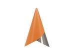 Cornet Abajur Orange/Steel - UMAGE