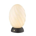 Twist Oval Stolní Lampa Opal/Black - Halo Design