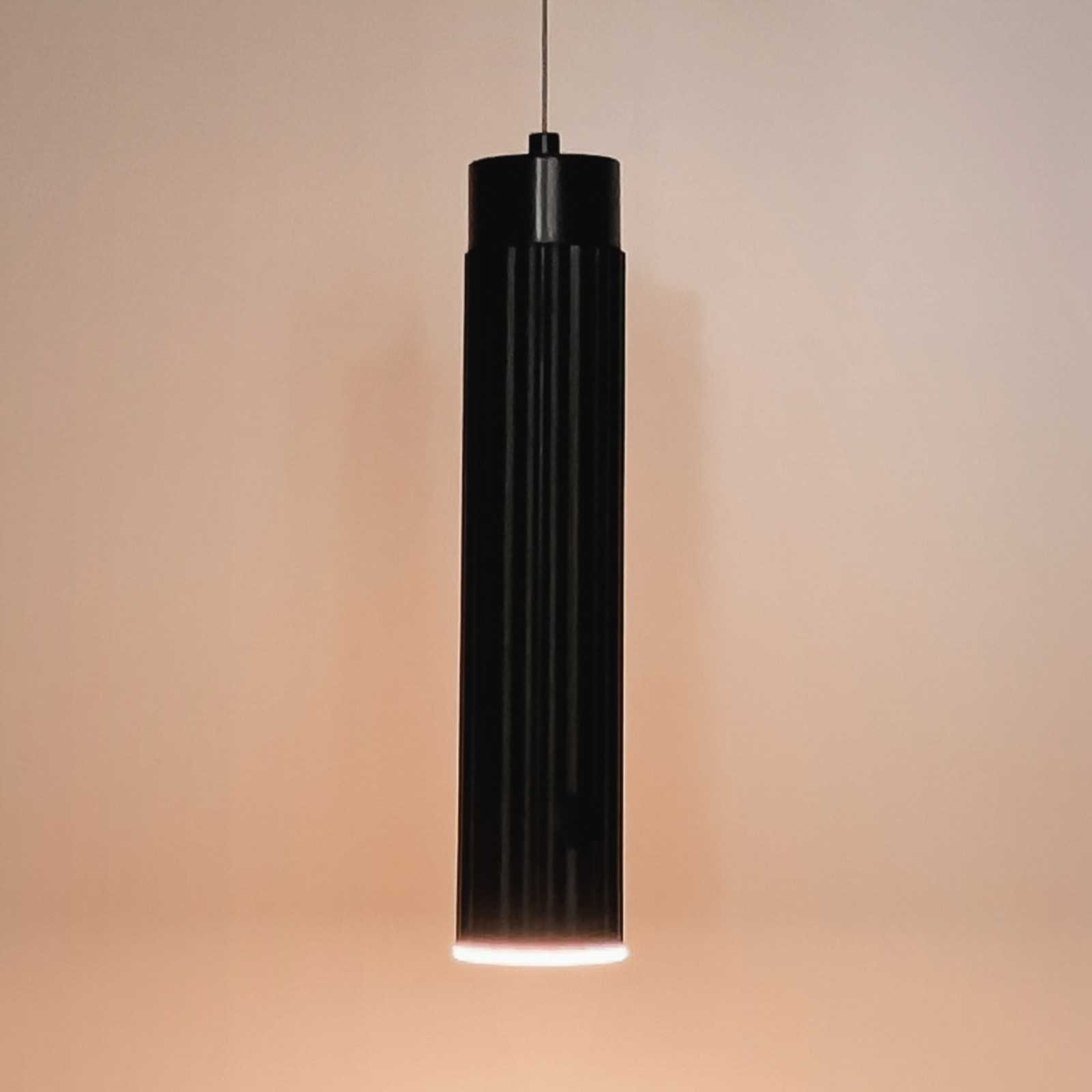 Briloner Lampă suspendată LED și baterie Hang negru plastic dimabil - Camera de zi / sufragerie - Modern