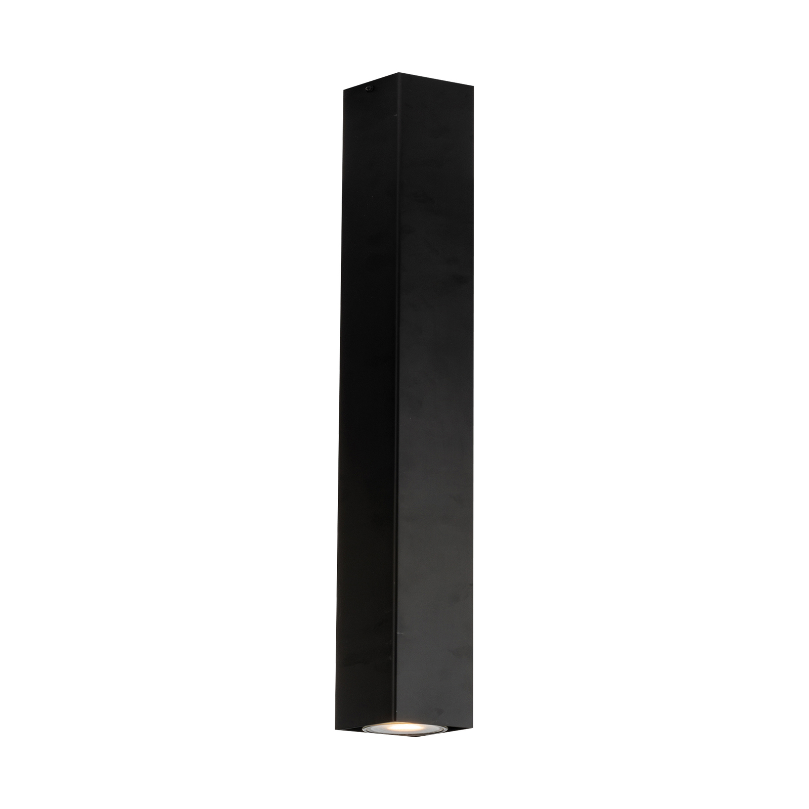 Downlight Fluke em formato angular altura 40 cm preto