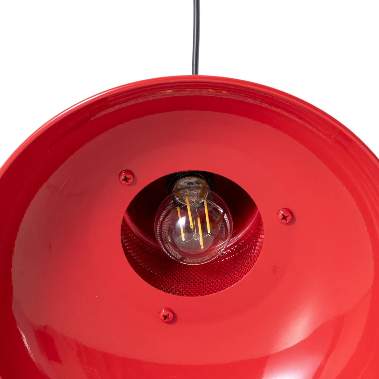 Lorenz visilica, crvena, Ø 34 cm, metal, E27 Lorenz visilica, crvena, Ø 34 cm, metal, E27