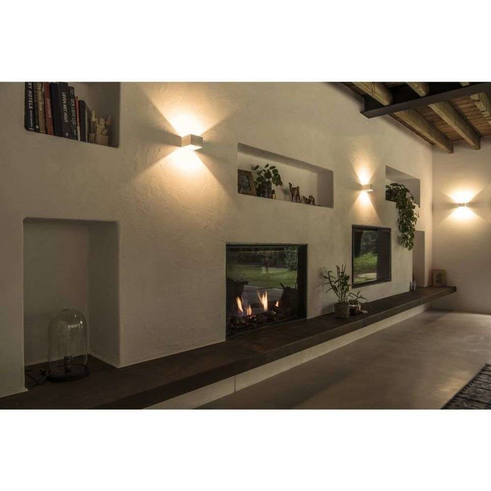 Logs In Aplică de Perete LED Dim-To-Warm White - SLV