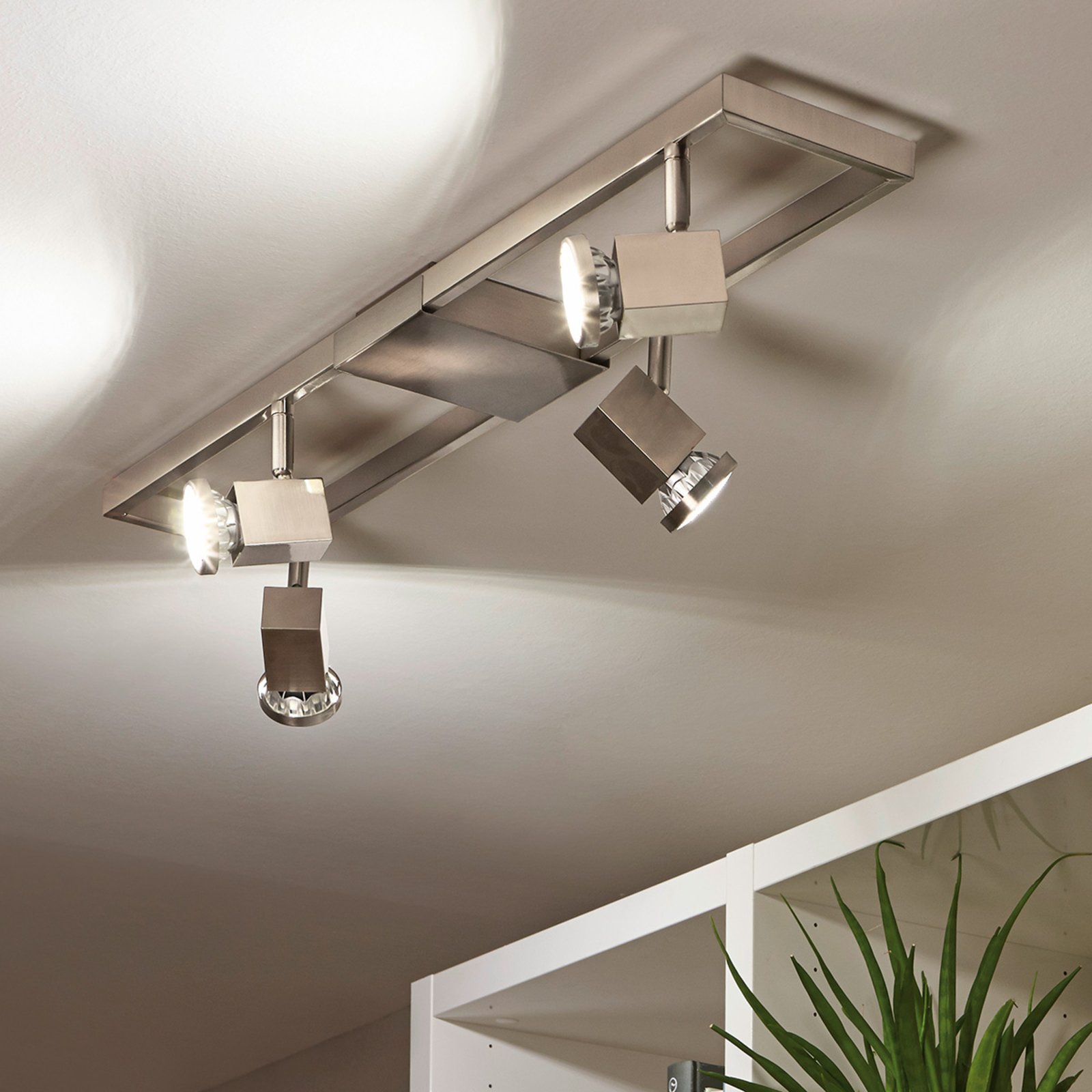 Four-bulb Zeraco LED ceiling spotlight