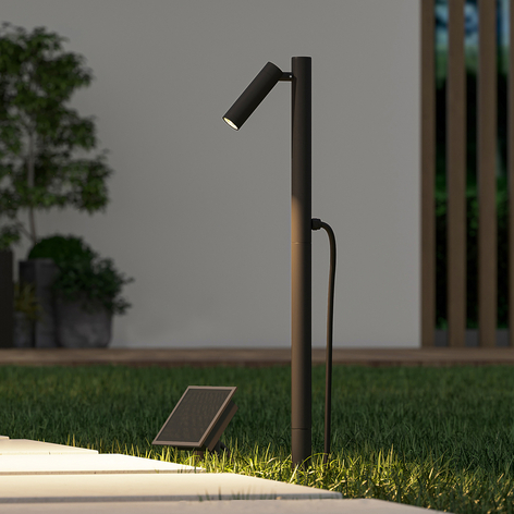 Arcchio Rhia Solar-LED-Strahler mit Erdspieß