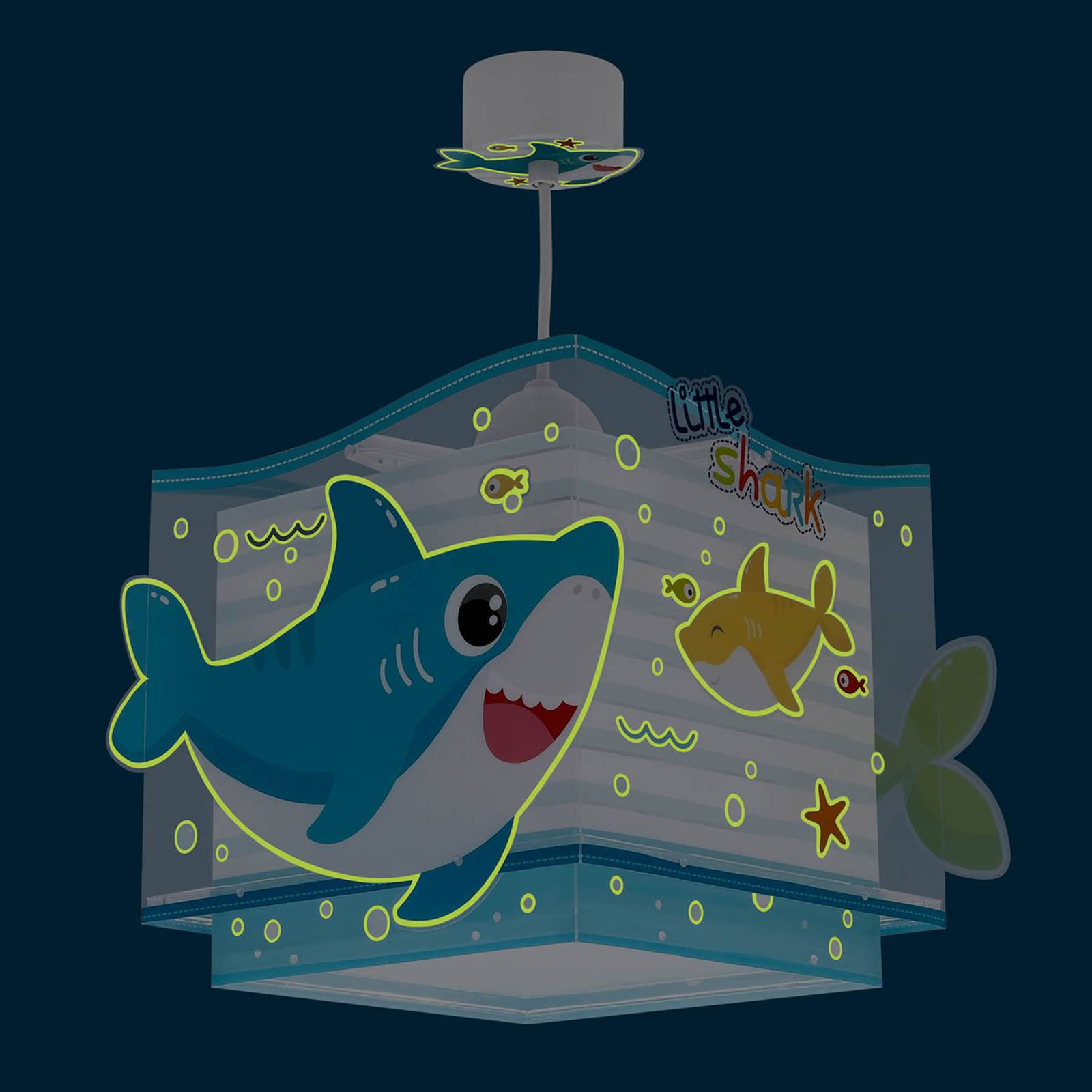 E-shop Dalber Little Shark závesné svietidlo motív mora