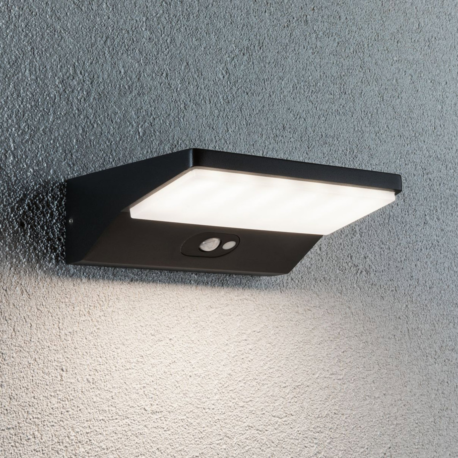 Paulmann House LED-vägglampa, sensor djup 15 cm