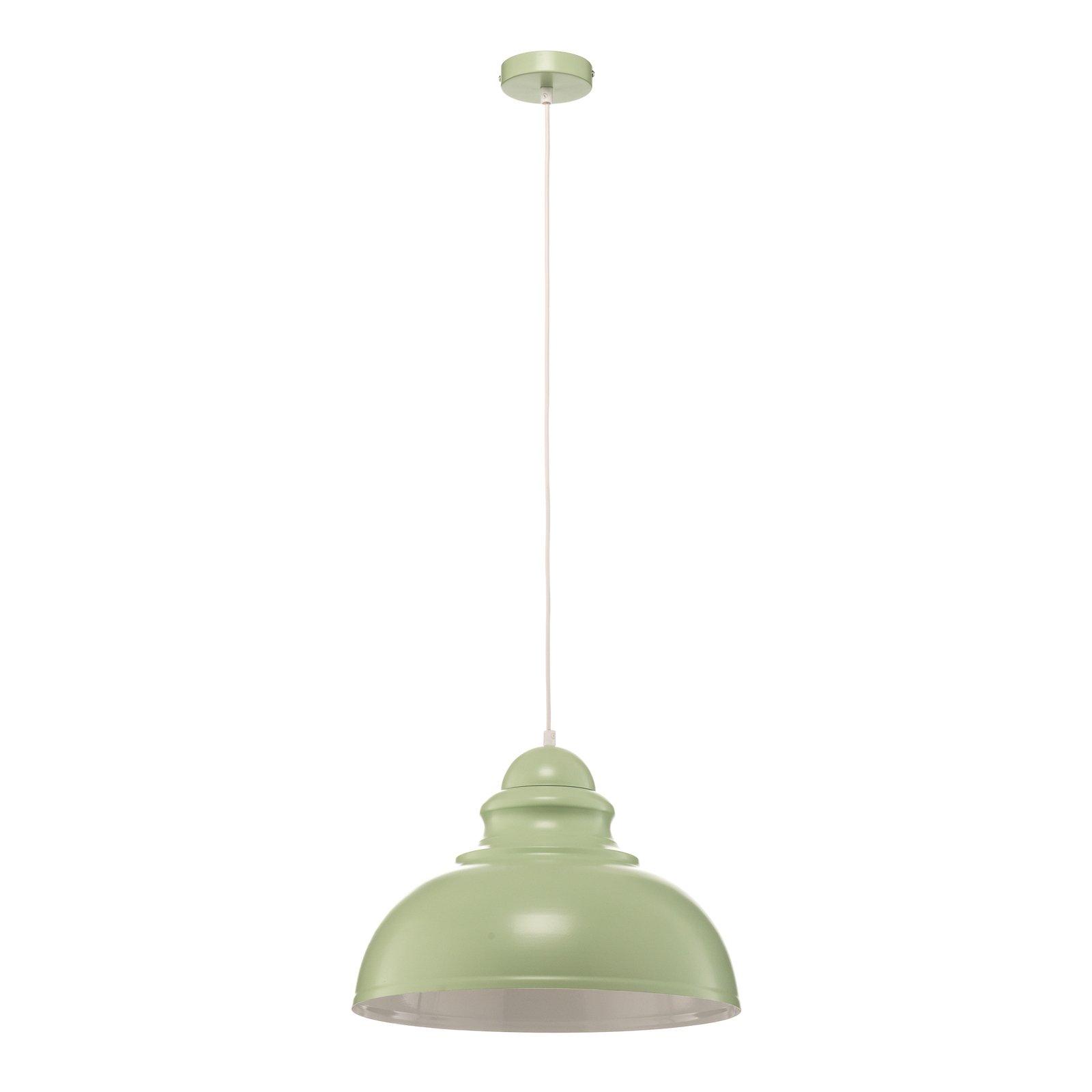 Hanglamp Corin van metaal, groen