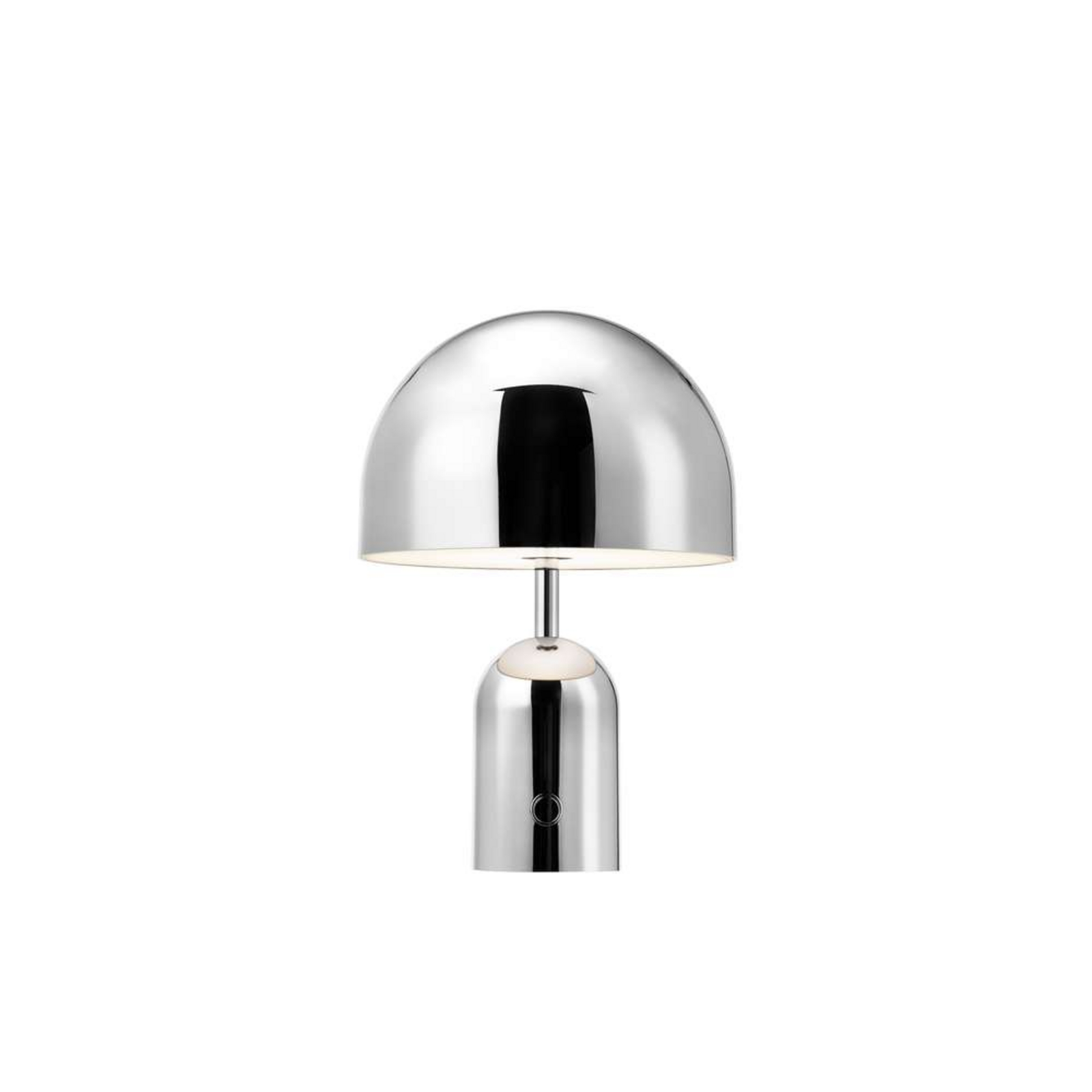 Bell Portable Lampă de Masă H28 Silver - Tom Dixon