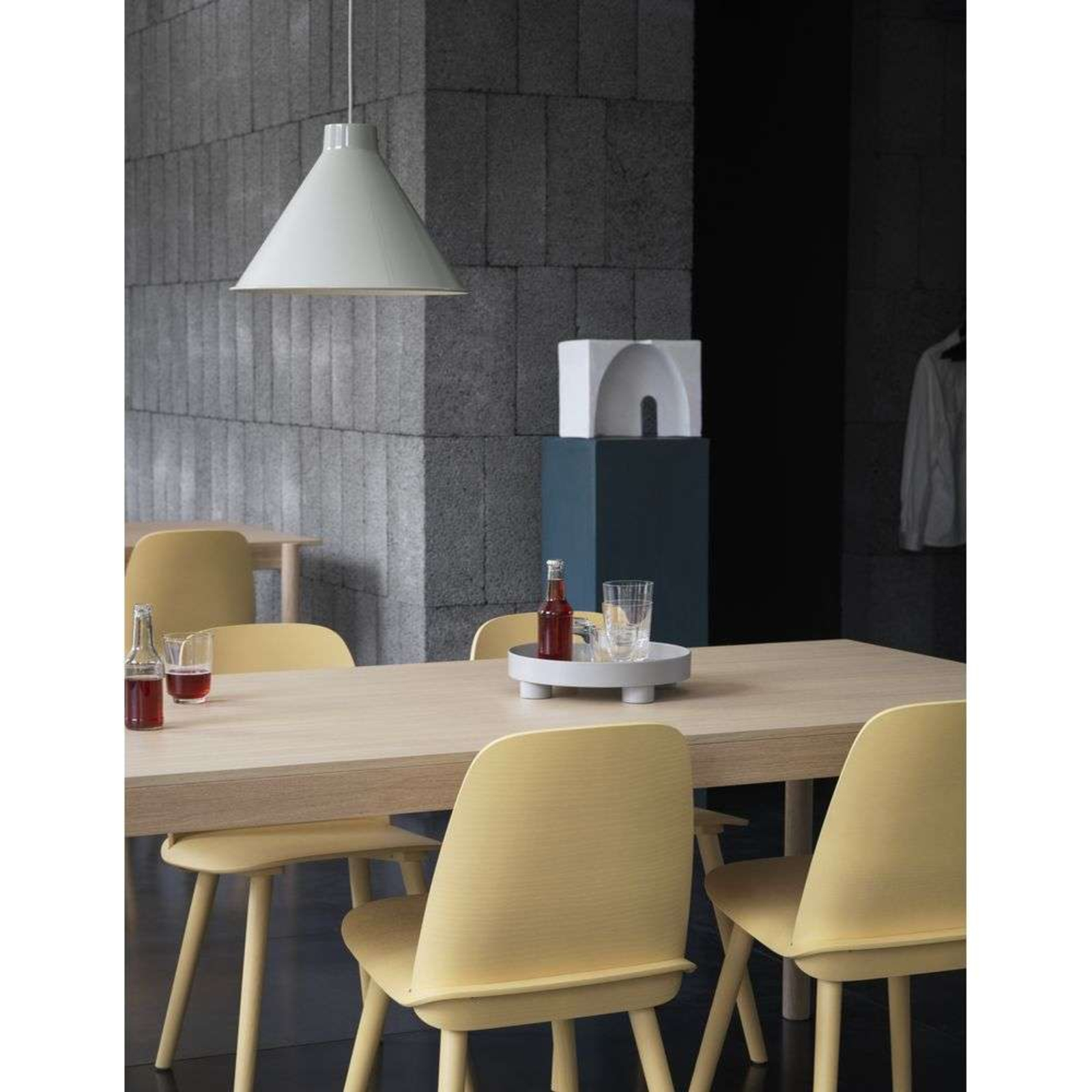 Top Lustră Pendul Ø38 Grey - Muuto