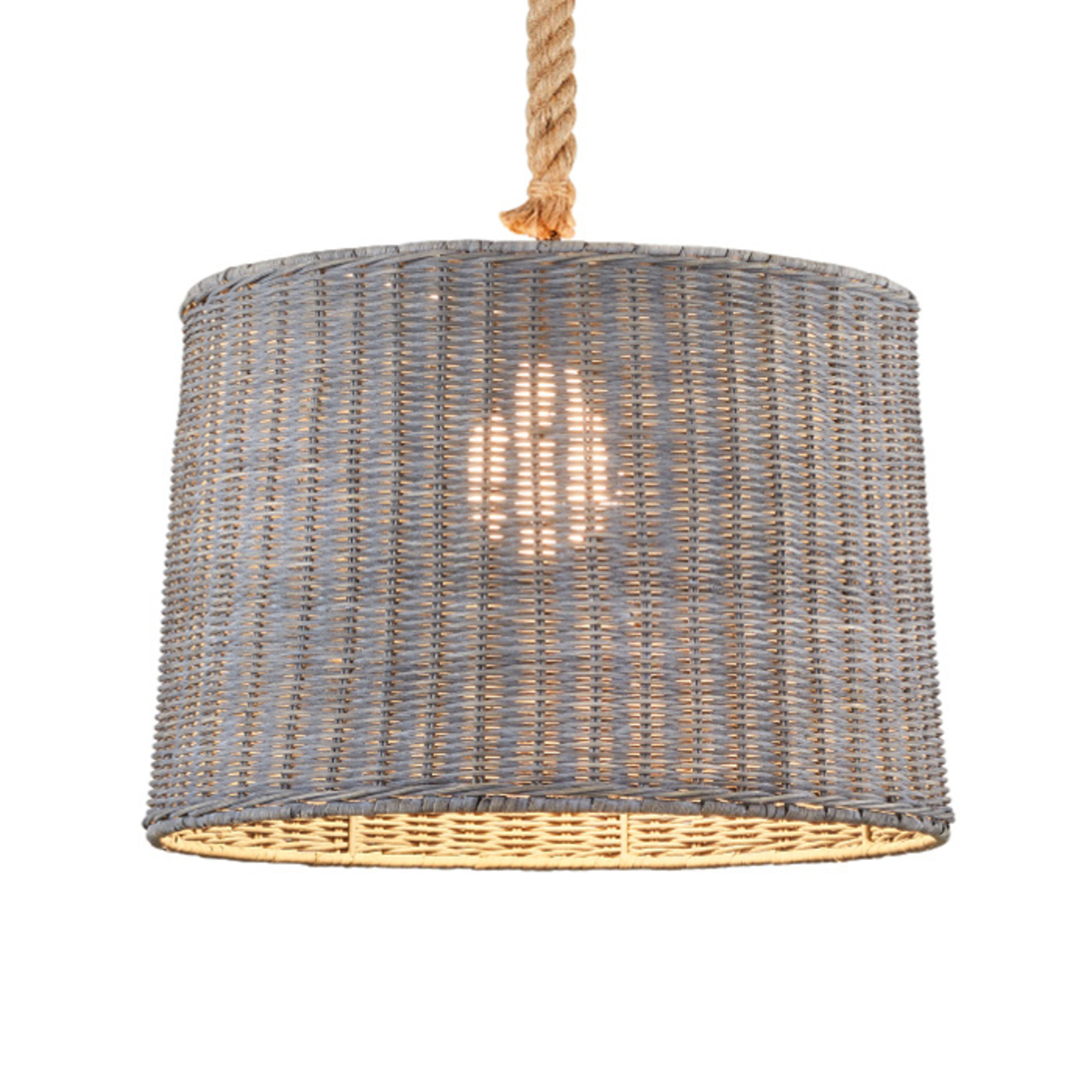 Rattan lampshade Pendant lamp Rotin one-bulb