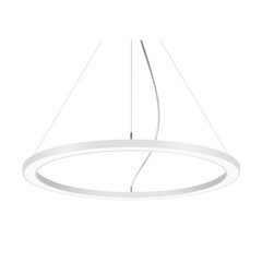 BRUMBERG Anello circolare Biro3,5 diretto Ø 60 cm DALI bianco 840