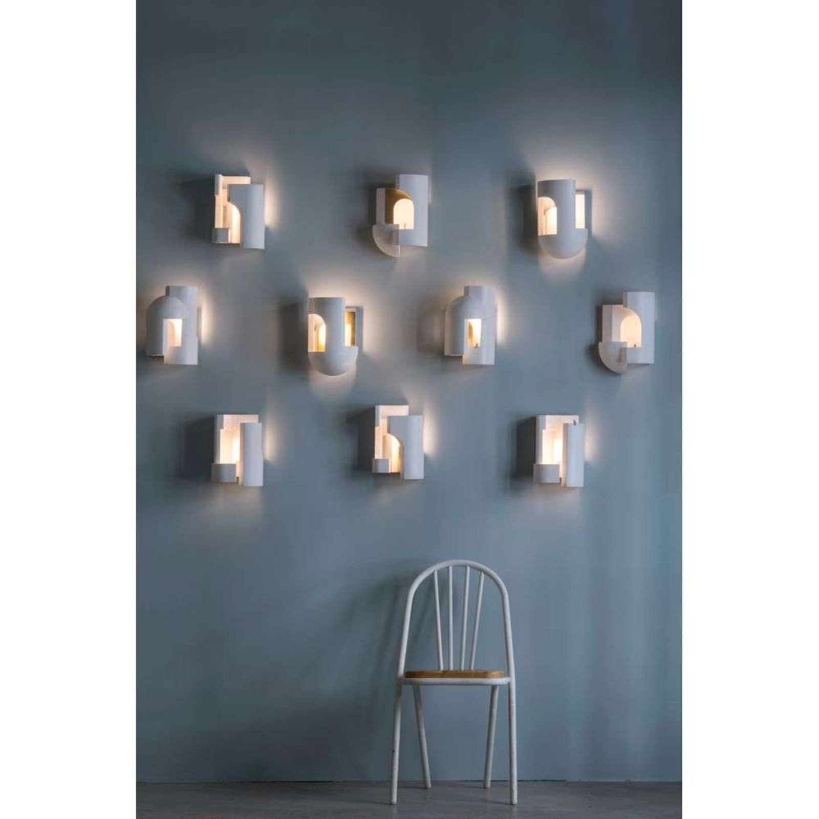 Soul Story 2 Wall Lamp White/Gold - DCW