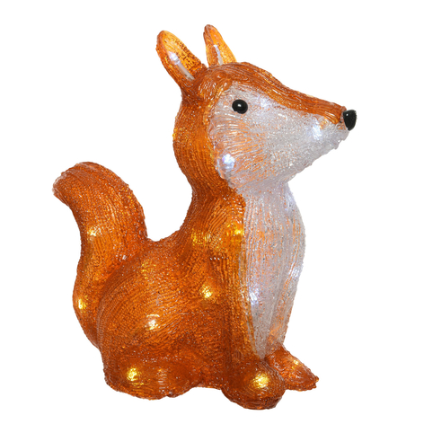 Figurine LED Renard, pile, pour l’extérieur
