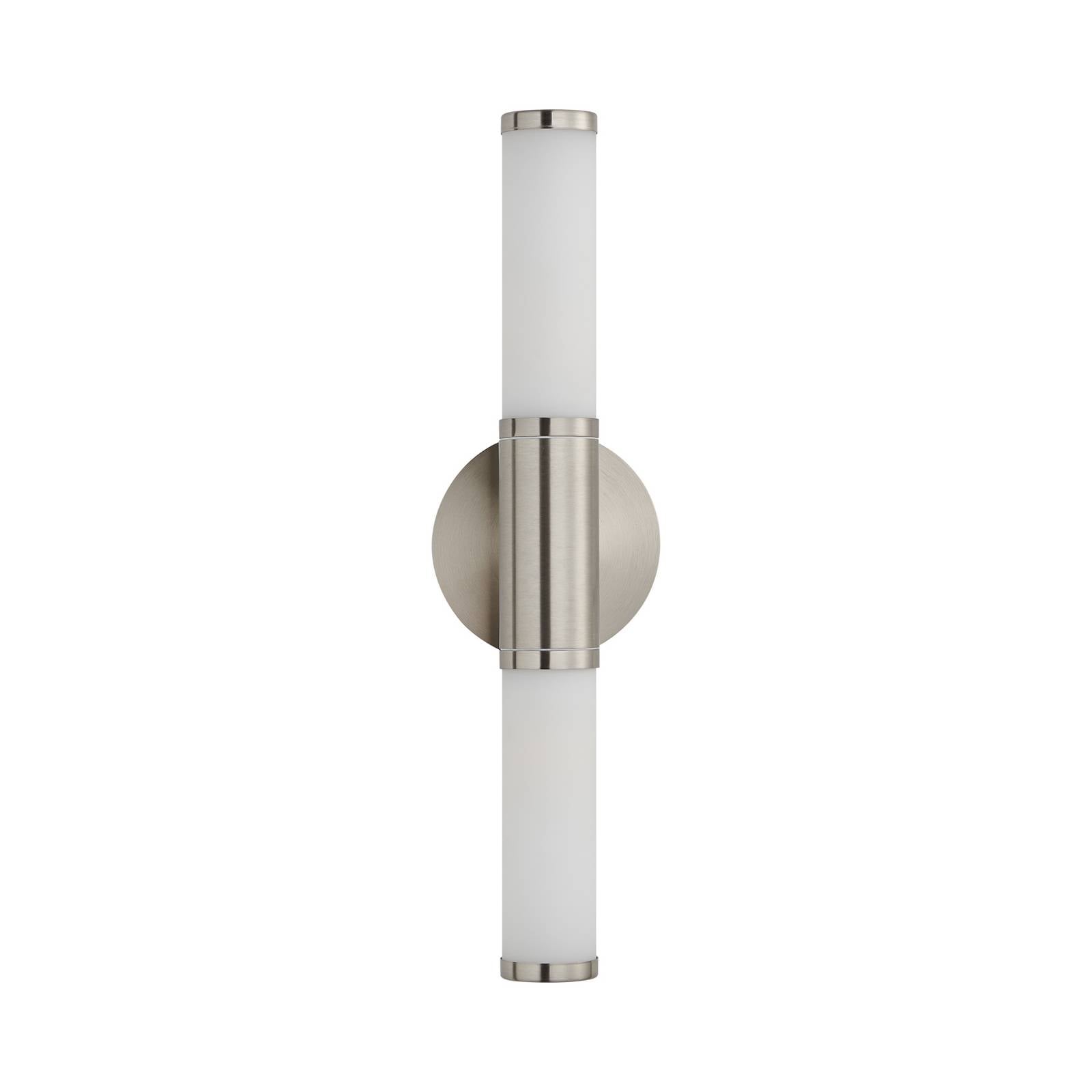 Wandleuchte Palmo, 2-flammig nickel