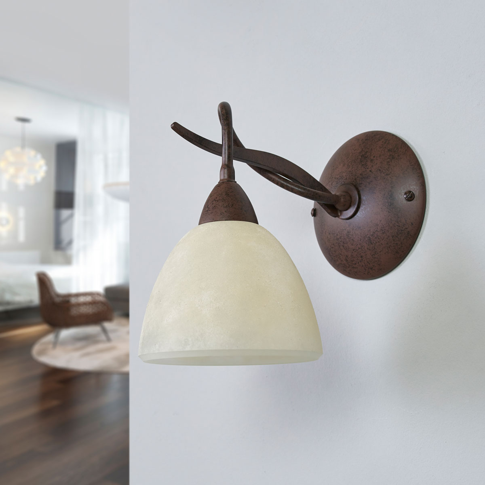 Country-house wall light Samuele