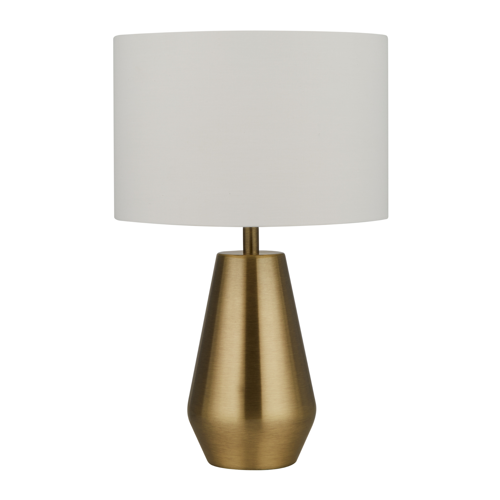 Tischleuchte Laynie, Metall/Textil, 24 cm, E14