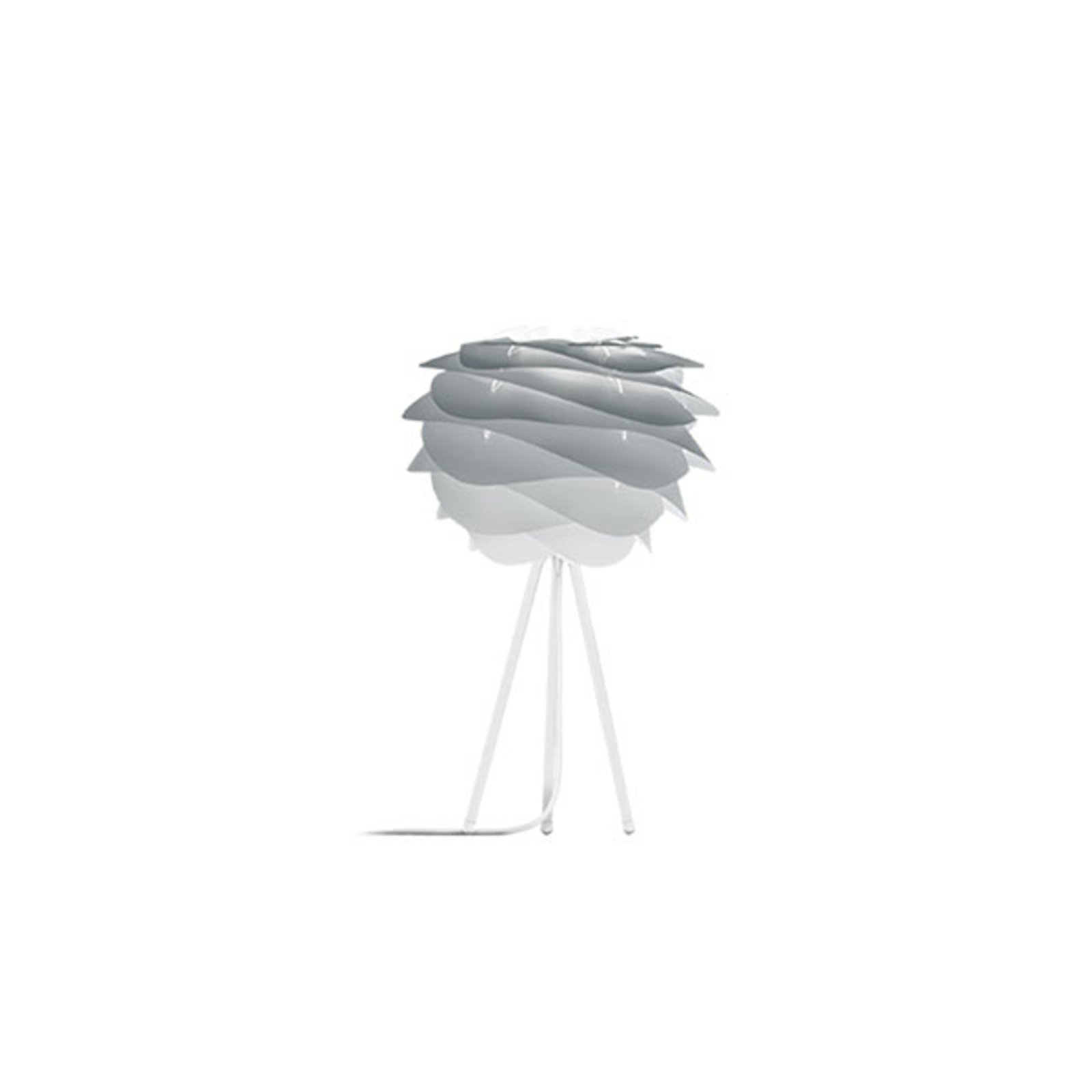 UMAGE Carmina mini table lamp grey/tripod white