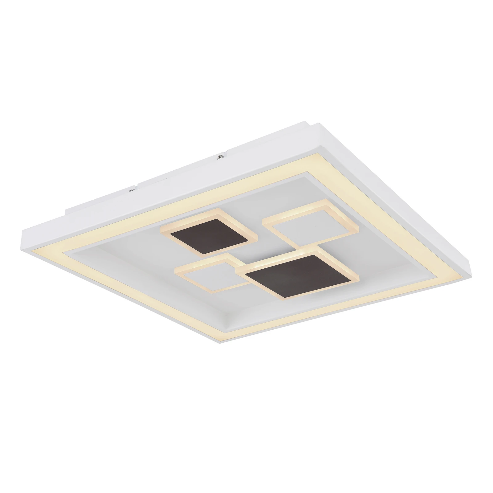 Nolo LED ceiling light, angular, dimmable, CCT