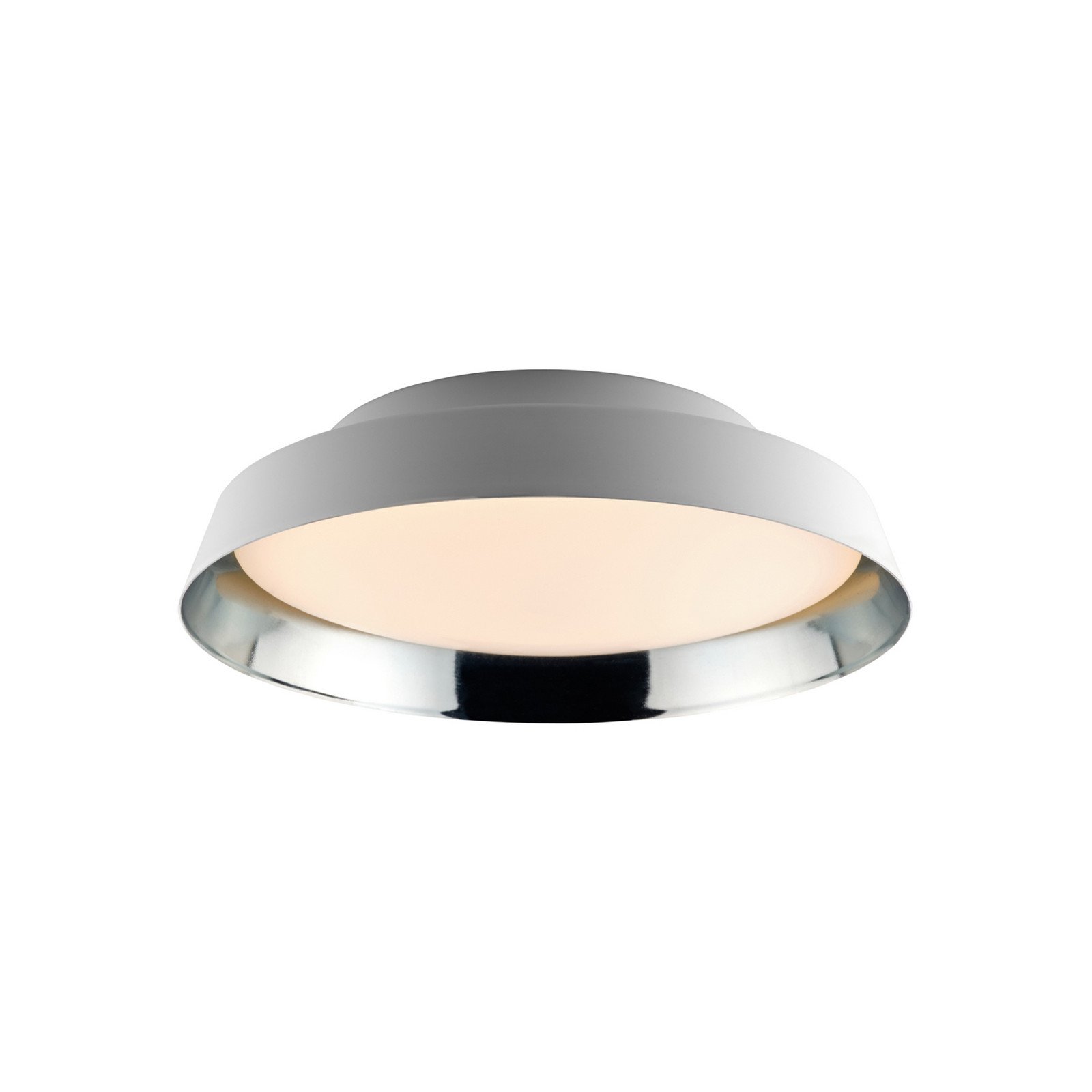 Plafonieră LED Boop! Ø54cm alb/gri-albastru