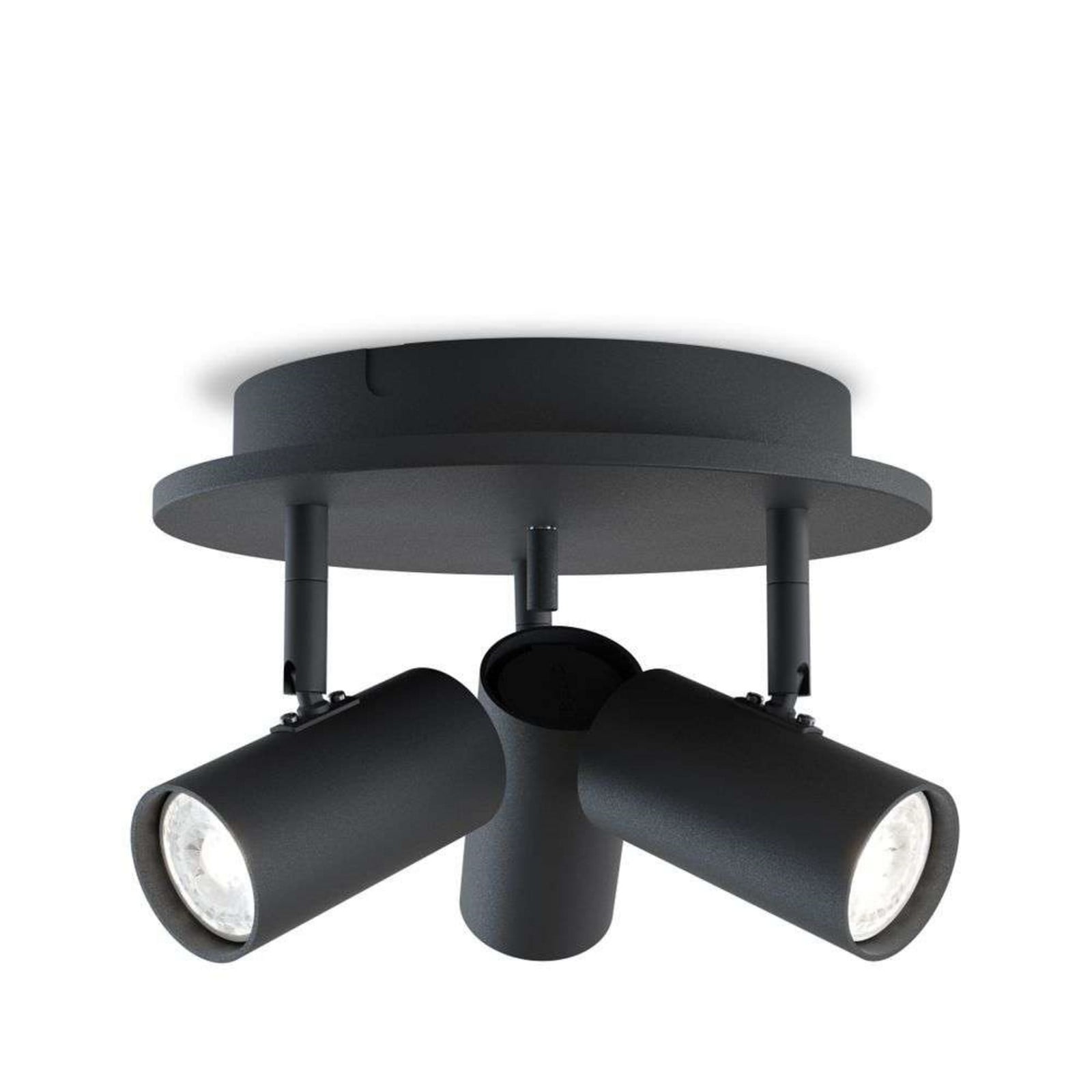 Tyson 3 Plafond Black Belid - Vardagsrum - Metall