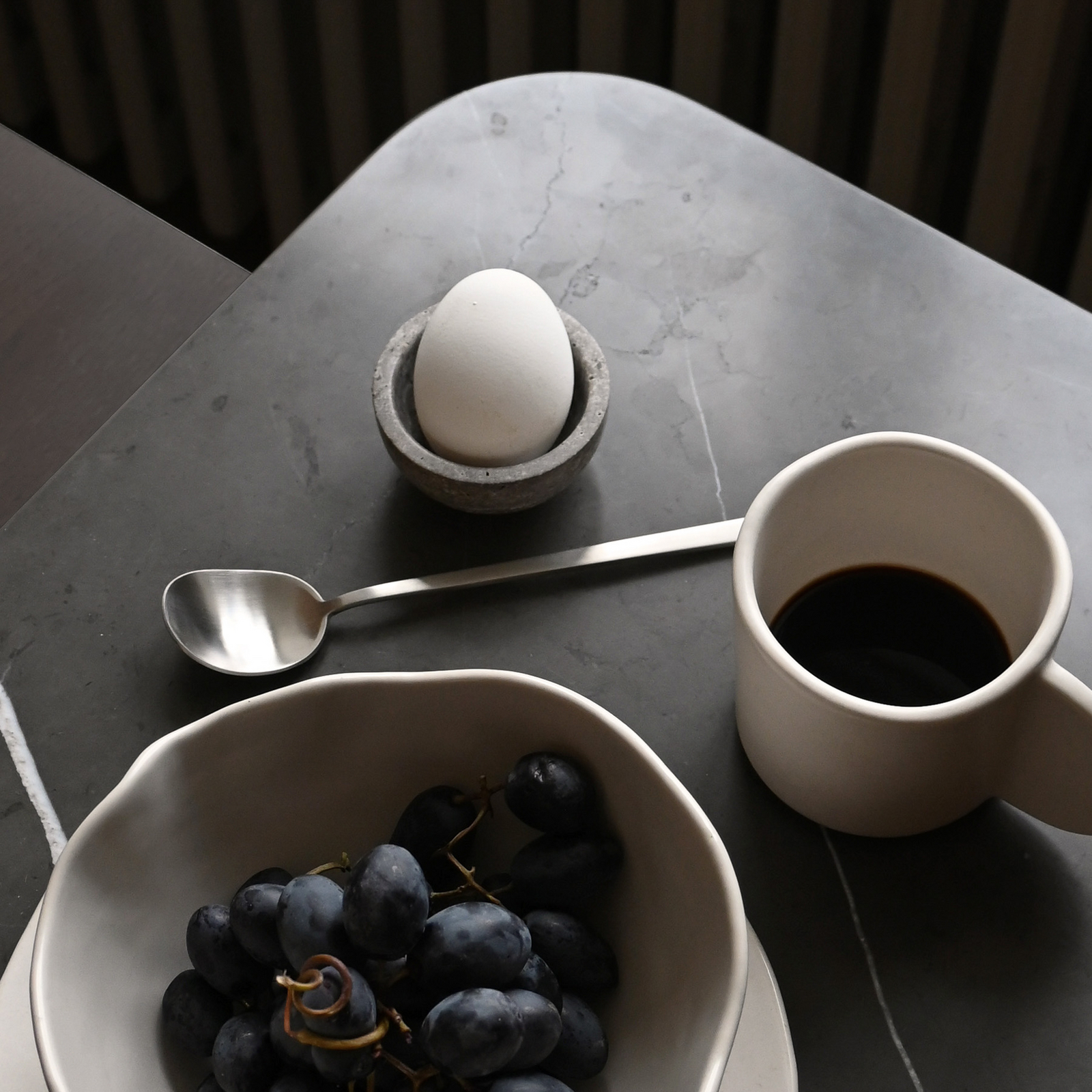 Łyżki Kogei, zestaw 4 sztuki, stal, wysokość 20 cm – 101 Copenhagen