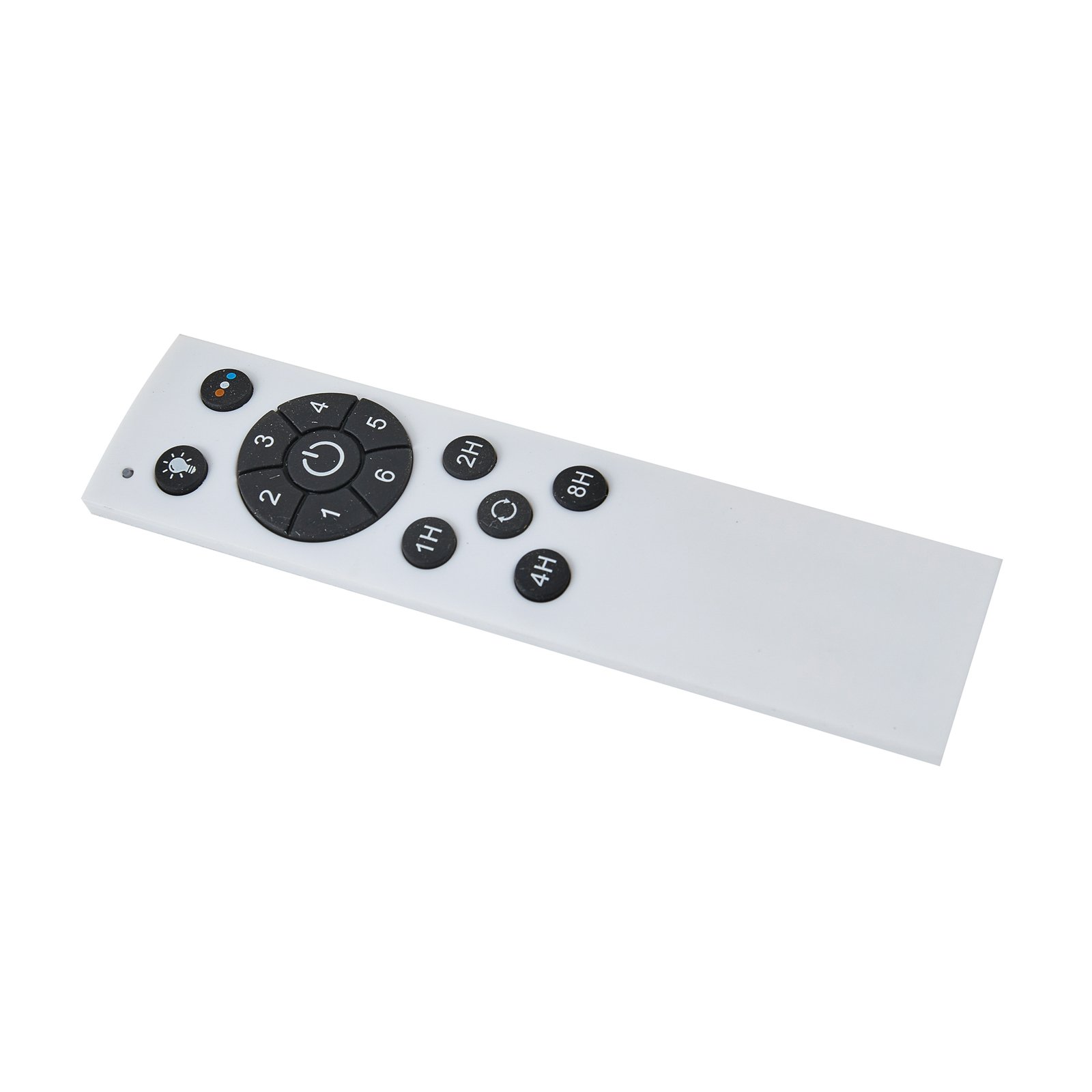 Lucande LED-Deckenventilator Kayu, weiß, DC, leise, Ø 132 cm