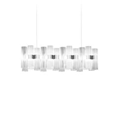 Slamp LED-ripustusvalaisin La Lollo, valkoinen, 100 cm