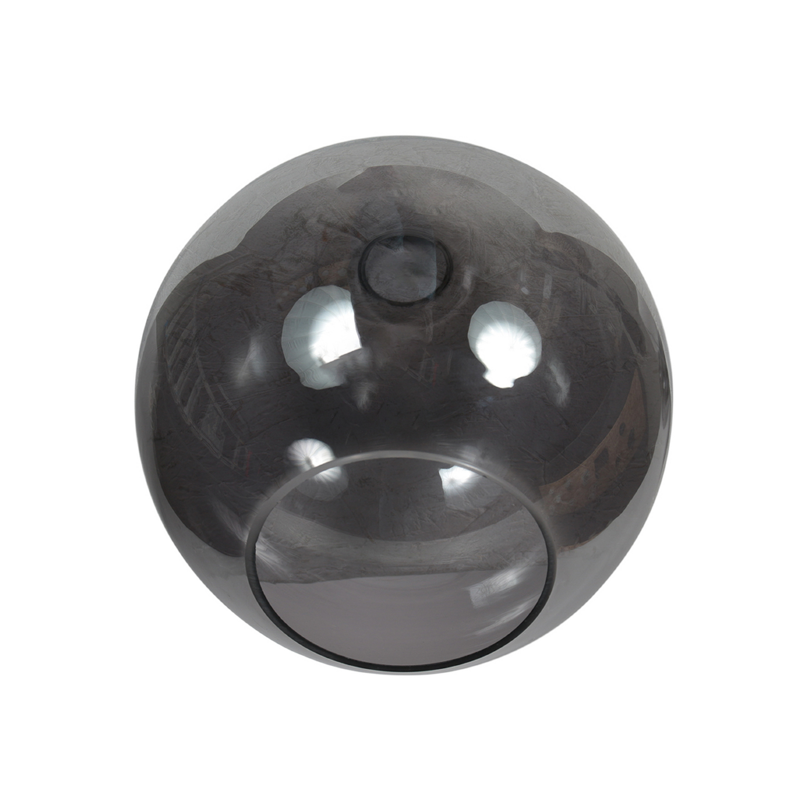 Laualamp Bloeba, must/suitsuhall, Ø 25 cm, klaaskuul