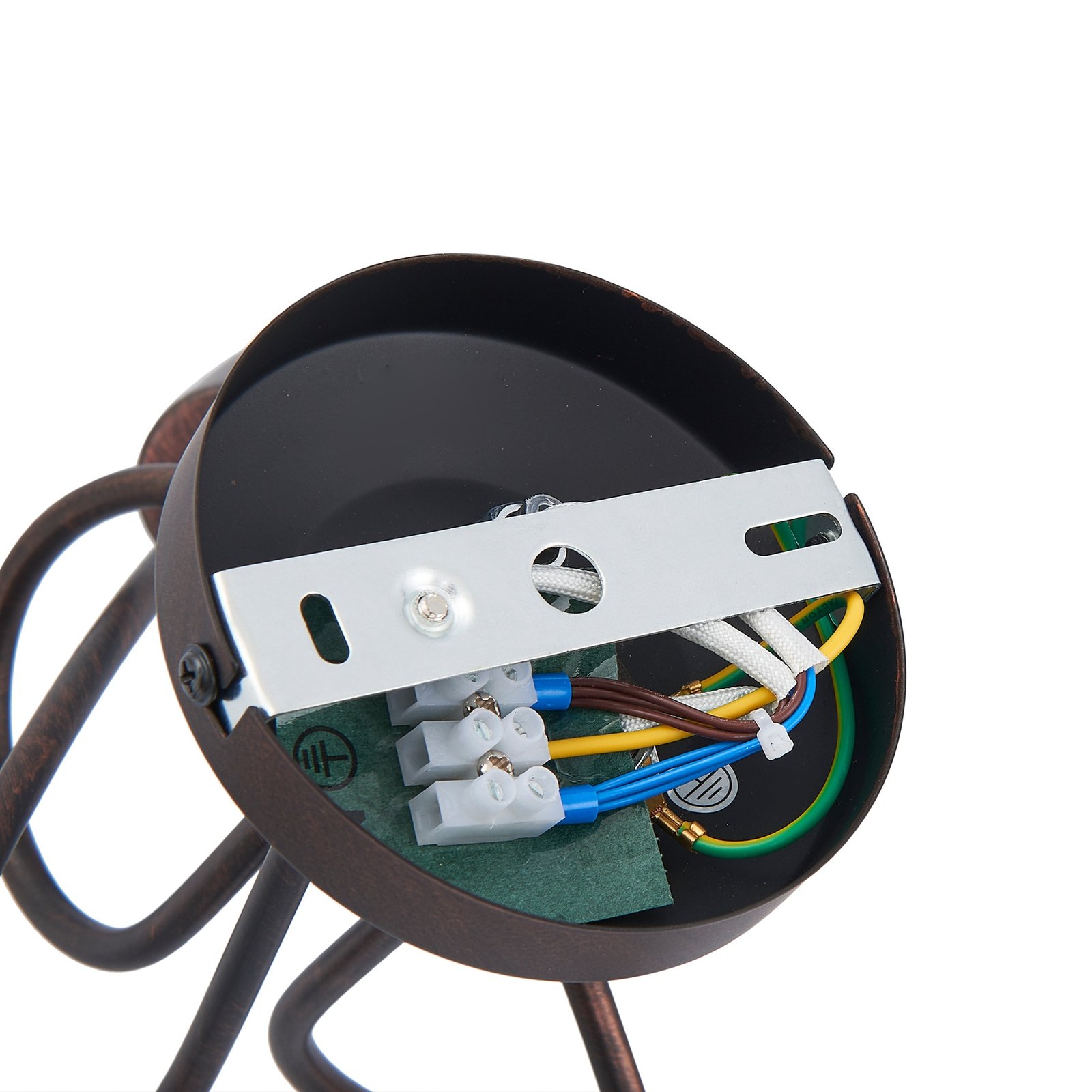 Solm 3 Lampa Sufitowa Rdzawy - Lindby
