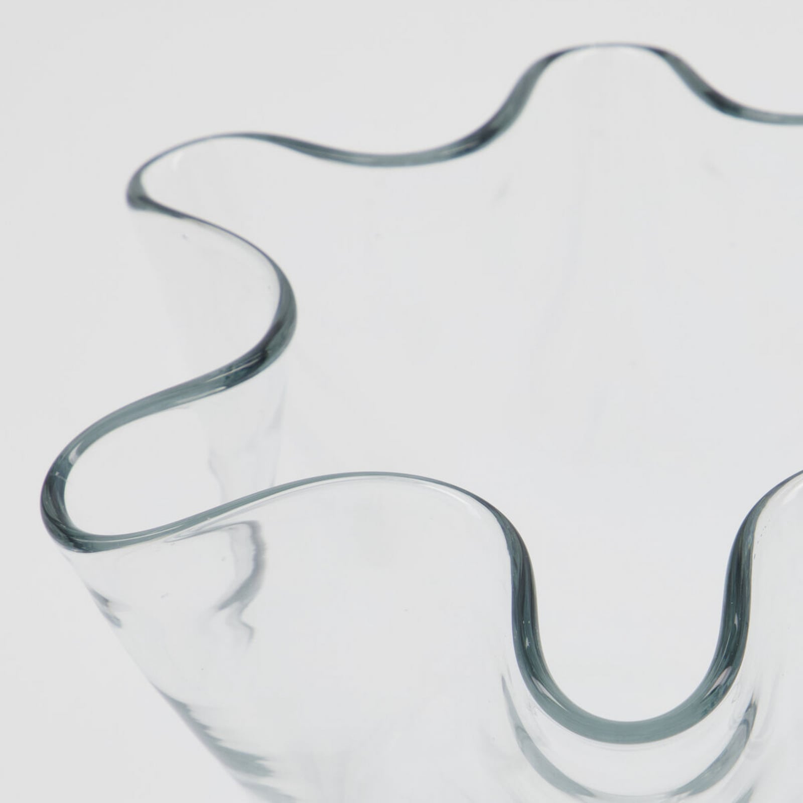 Vaso HDPlis, trasparente, altezza 17 cm, vetro - House Doctor