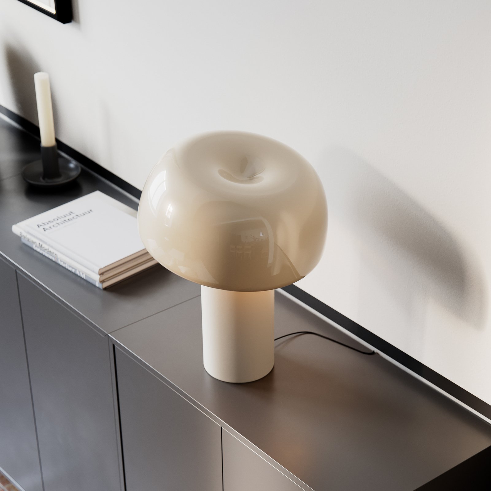 Lean on Me Lampe de Table H41 Beige - By Rydéns